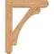 Ekena Millwork Legacy Craftsman Smooth Bracket w/ Offset Brace, Western Red Cedar, 7 1/2"W x 34"D x 42"H BKT0806X34X42LEC04SWR - alternate 2